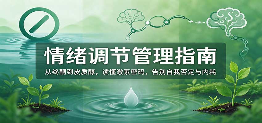 情绪调节管理指南:从睾酮到皮质醇,读懂激素密码,告别自我否定与内耗 情绪调节管理指南:从睾酮到皮质醇,读懂激素密码,告别自我否定与内耗