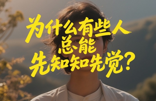 付费文章：为什么有些人总能先知先觉？-凡人轻创
