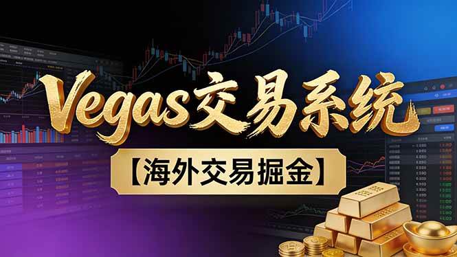 （16968期）【普通人也可以成为操盘手第二期】Vegas交易技术+聪明软件，日赚50-100U-凡人轻创