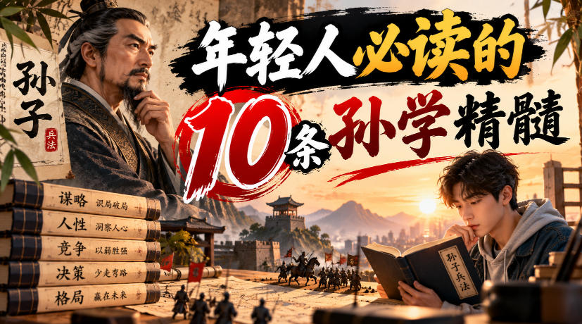 某公众号付费文章：年轻人必读的10条孙学精髓-凡人轻创