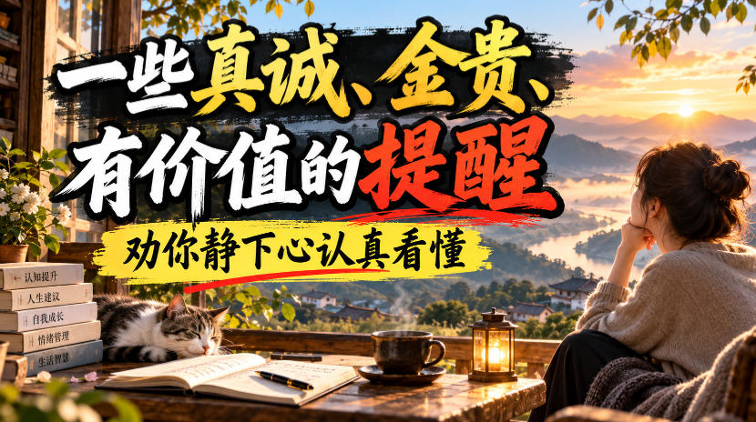 付费文章:一些真诚、金贵、有价值的提醒,劝你静下心认真看懂-凡人轻创