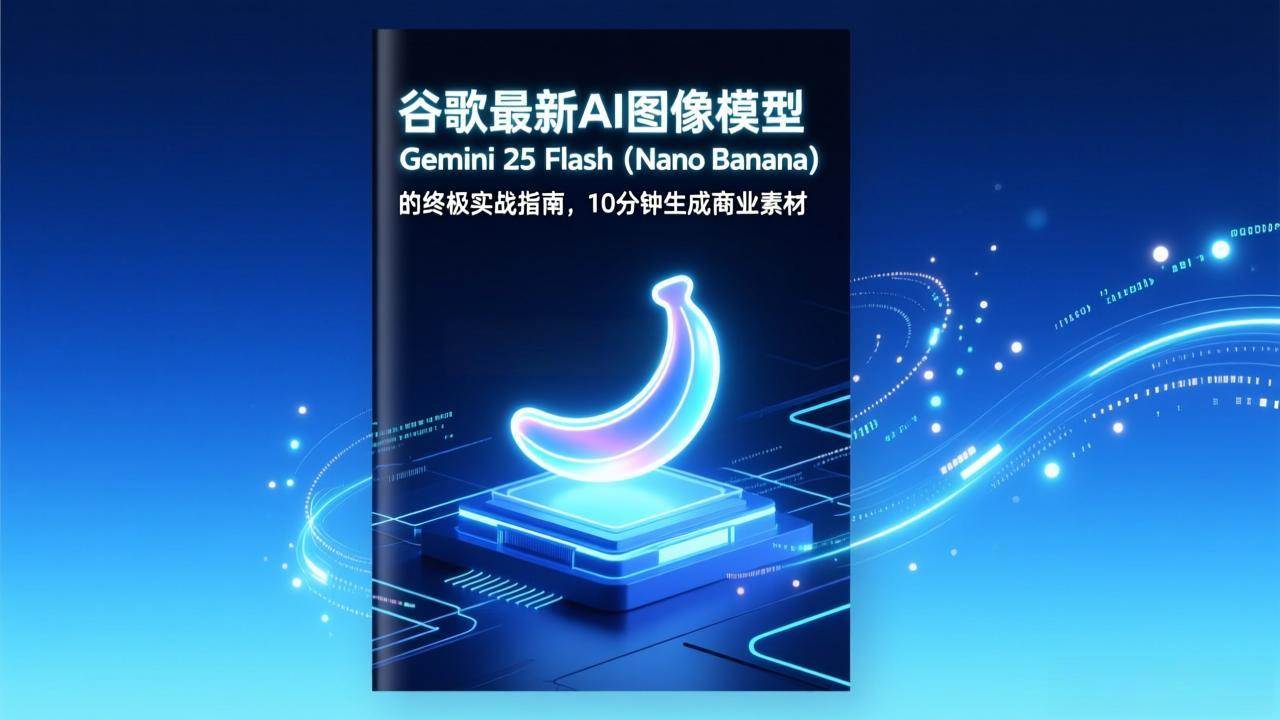 （17111期）谷歌最新AI图像模型Gemini 2.5 Flash（Nano Banana）的终极实战指南，10分钟生成商业素材-凡人轻创