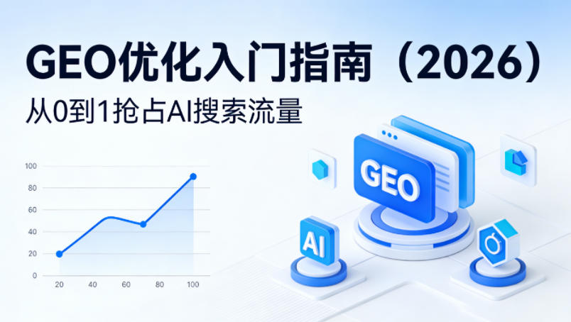 【最新】GEO优化入门指南(2026),从0到1抢占AI搜索流量-凡人轻创