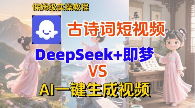 Coze扣子智能体工作流一键生成古诗词短视频，保姆级搭建教学-凡人轻创