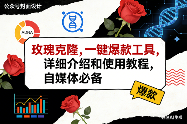 （17557期）玫瑰克隆工具，ai鲁大魔，自媒体必备神器，一键爆款神器，详细教程。-凡人轻创