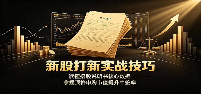新股打新实战技巧：读懂招股说明书核心数据，拿捏顶格申购市值提升中签率-凡人轻创