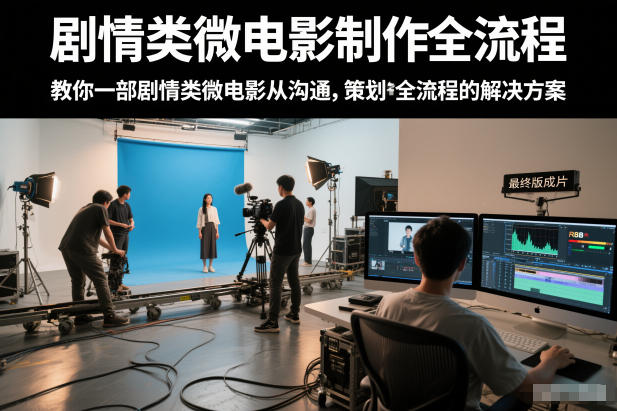 剧情类微电影制作全流程，教你一部剧情类微电影从沟通，策划到拍摄制作全流程的解决方案-凡人轻创