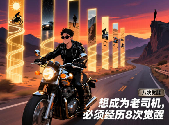 付费文章:想成为老司机,必须经历8次觉醒-凡人轻创