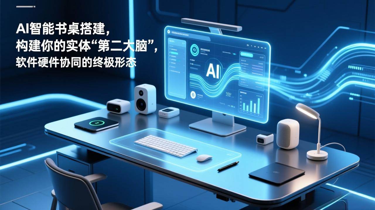 (17363期)AI智能书桌搭建,构建你的实体“第二大脑”,软件硬件协同的终极形态-凡人轻创