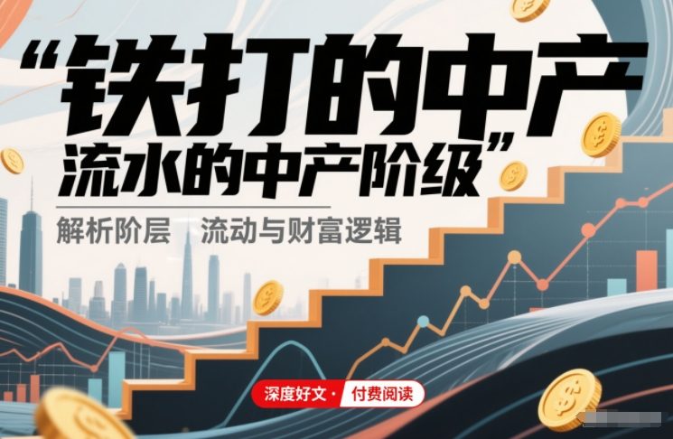 付费文章：铁打的中产，流水的中产阶级-凡人轻创