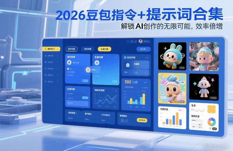 2026豆包指令+提示词合集，解锁AI创作的无限可能，效率倍增-凡人轻创