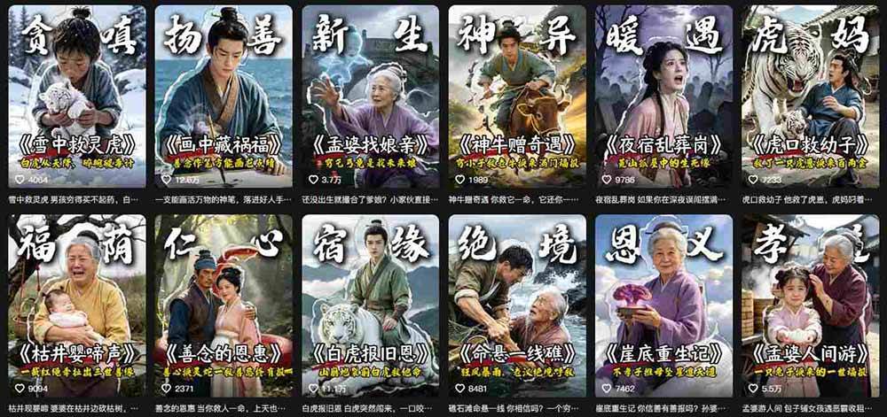 （19738期）抖音AI民间故事账号实战！67W粉丝博主拆解起号、文案、画面与剪辑，分享伙伴计划及广告变现路径，月入10000+