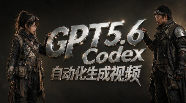 GPT5.6+Codex自动化生成视频全流程实战，从提示词设计、角色设定、封面海报，到视频生成思路与自动化工作流-凡人轻创