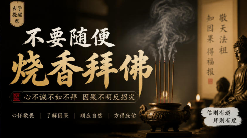 某公众号付费文章:玄学提醒:不要随便烧香拜佛-凡人轻创