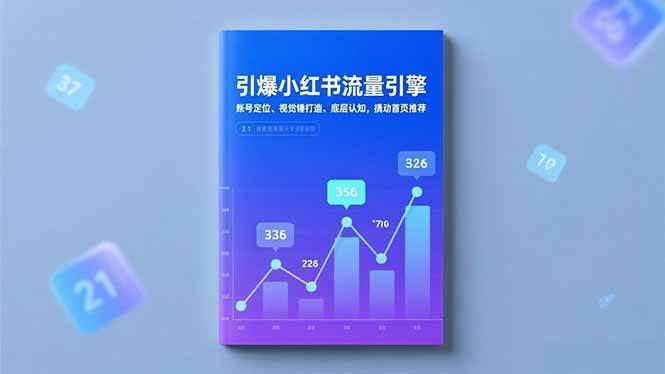 （16744期）引爆小红书流量引擎，账号定位、视觉锤打造、底层认知，撬动首页推荐-凡人轻创