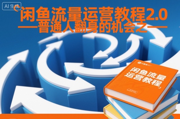 闲鱼流量运营教程2.0——普通人翻身的机会之一-凡人轻创