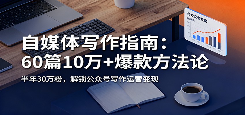 自媒体写作指南：60篇10万+爆款方法论，半年30万粉，解锁公众号写作运营变现-凡人轻创
