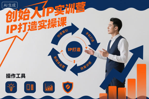 创始人IP实训营，IP打造实操课-凡人轻创