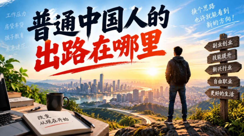 付费文章:普通中国人的出路在哪里-凡人轻创