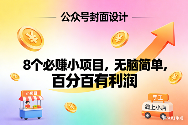 （17333期）8个必赚小项目，无脑简单，百分百有利润，副业首选，日入300+-凡人轻创