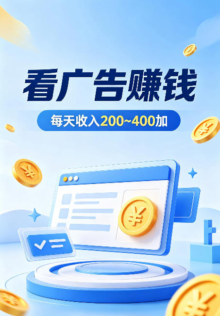 普通人翻身副业，ai自动浏览广告计划，零经验上手，日入300-400+，稳定增收，风口红利【揭秘】-凡人轻创