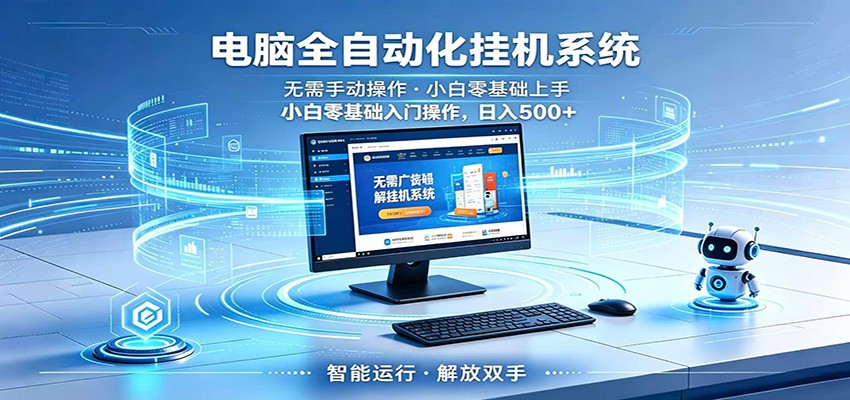 智能广告挂机无需值守,小白上手轻松实现每日增收-凡人轻创