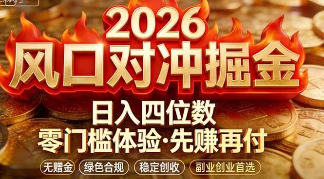 (17631期)2026美金对冲套利,无赠金对冲策略保驾护航,低门槛易上手实操。单人单日收益2000+ (17631期)2026美金对冲套利,无赠金对冲策略保驾护航,低门槛易上手实操。单人单日收益2000+
