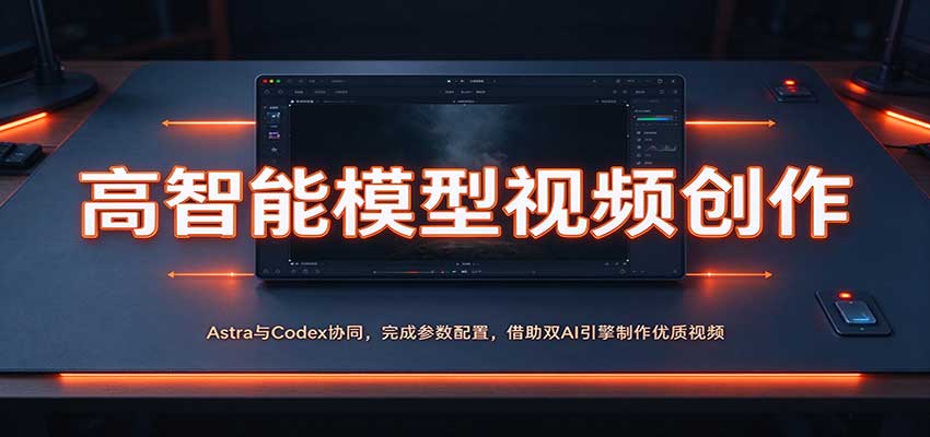 高智能模型视频创作:Astra与Codex协同,完成参数配置,借助双AI引擎制作优质视频-凡人轻创