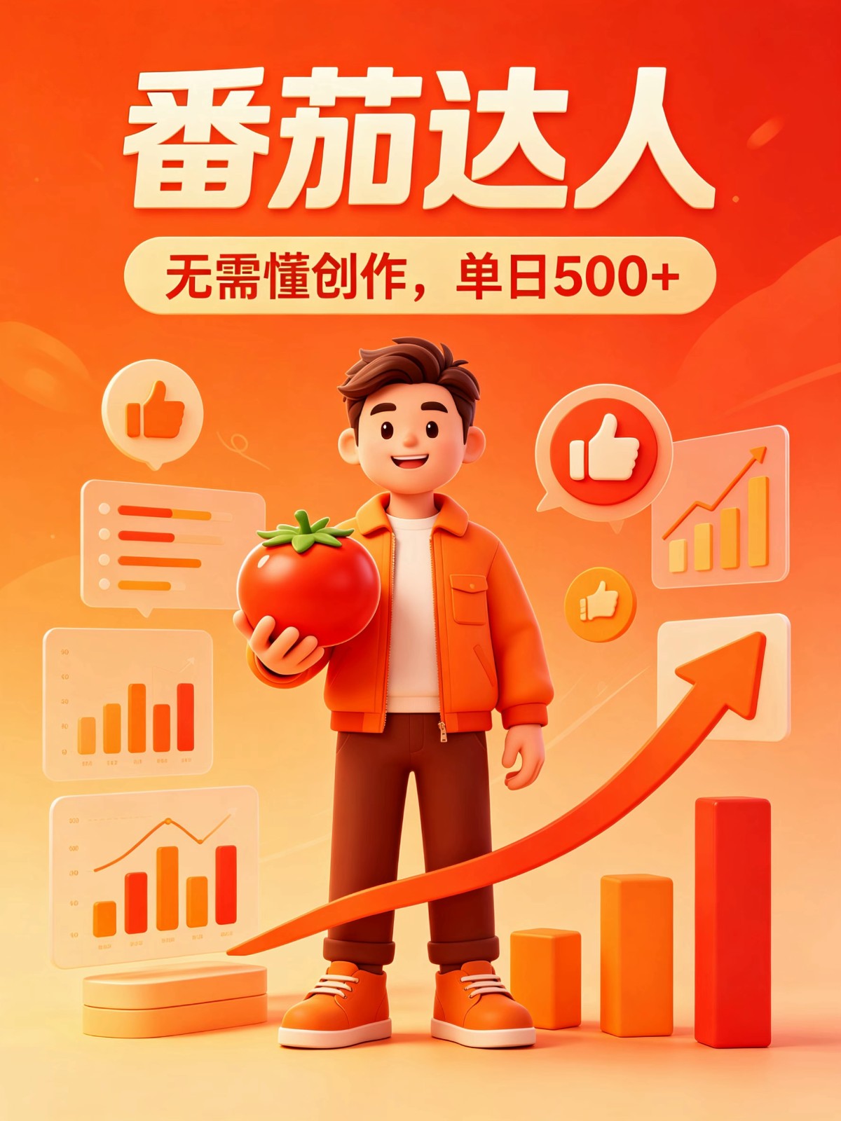 番茄小说达人全自动变现,普通人轻松日入500+-凡人轻创
