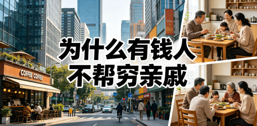 付费文章:为什么有钱人不帮穷亲戚?-凡人轻创