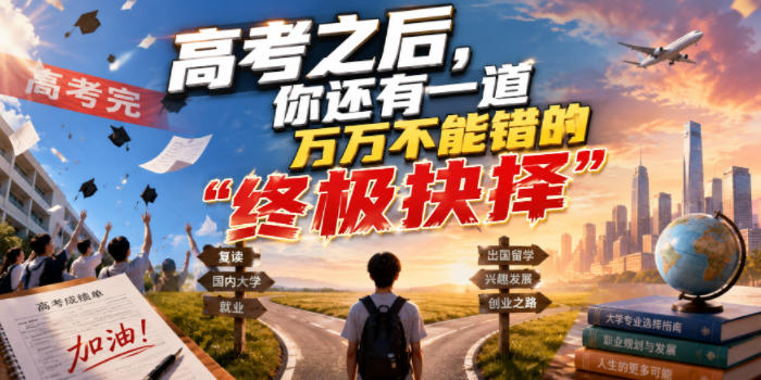 付费文章：高考之后，你还有一道万万不能错的“终极抉择”-凡人轻创
