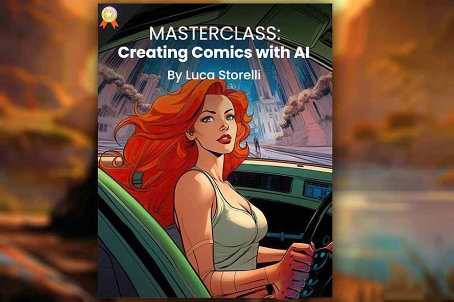 （17299期）Midjourney AI漫画创作课，脚本构思、人物设计、排版合成，零基础创作完整漫画或系列插画