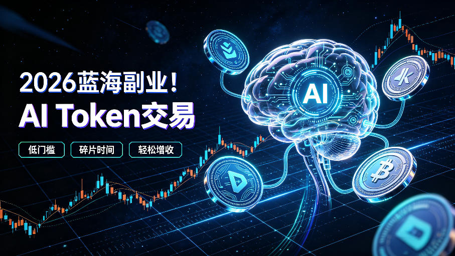 2026全新风口副业|AI智能Token交易,空闲时间轻松 賺 收益,无需全天盯盘【揭秘】-凡人轻创