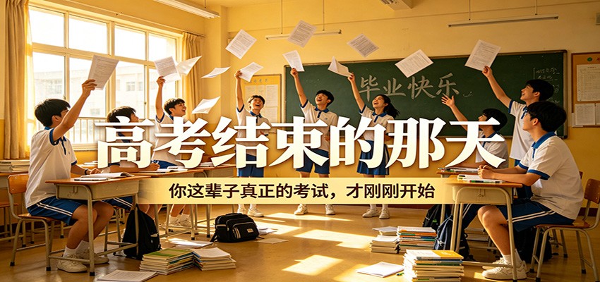 公众号付费文章《高考结束的那天，你这辈子真正的考试，才刚刚开始》-凡人轻创