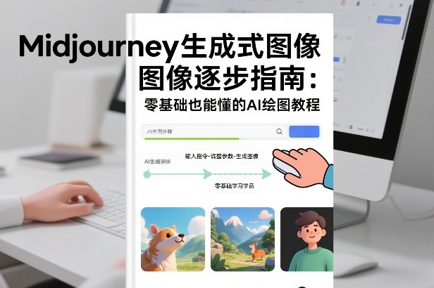 Midjourney生成式图像逐步指南：零基础也能懂的AI绘图教程-凡人轻创