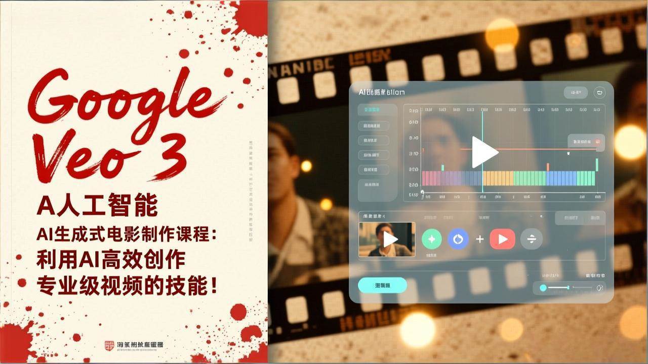(17032期)Google Veo 3人工智能AI生成式电影制作课程:利用AI高效创作专业级视频的技能!-凡人轻创