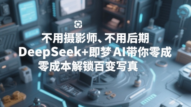 不用摄影师、不用后期,DeepSeek+即梦AI带你零成本解锁百变写真!-凡人轻创