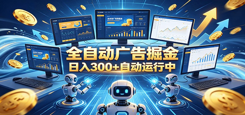 自动广告G机，日入300+，正规平台，广告浏览获益，时间自由，适合各类人群日常增收-凡人轻创