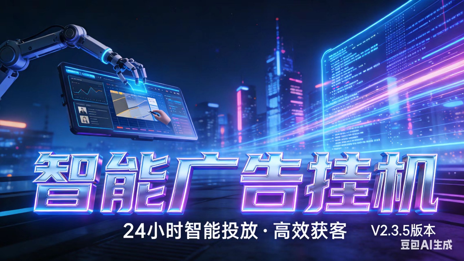 AI 广告云挂机 · 全域流量变现平台-凡人轻创